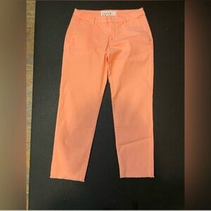 Frank and Eileen orange pants/capris size 4